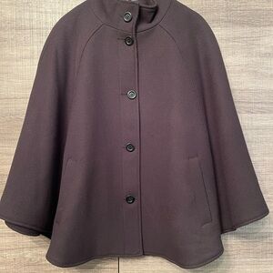 H&M button front cape